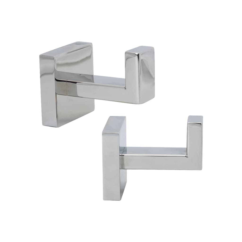 1 Suporte Porta Toalha De Rosto Gancho Italyline Eterna 60mm