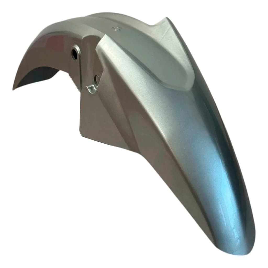 Paralama Dianteiro 160 Titan Start 160 Honda Prata Force Pintado Compatível Fan 160 2016 até 2024