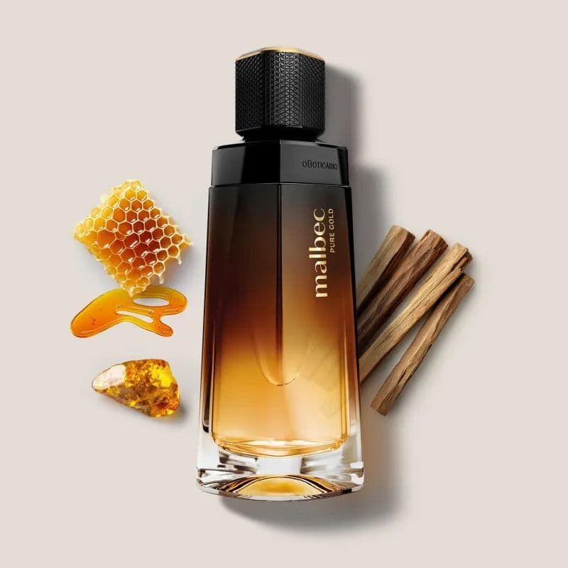 Novo Lançamento Masculino Malbec Pure Gold Desodorante Colônia 100ml