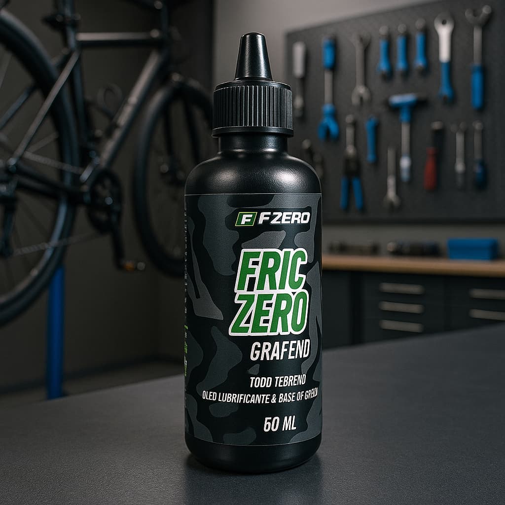 Lubrificante Fric Zero Cera Premium com Particulas de Grafeno para Corrente Bicicleta