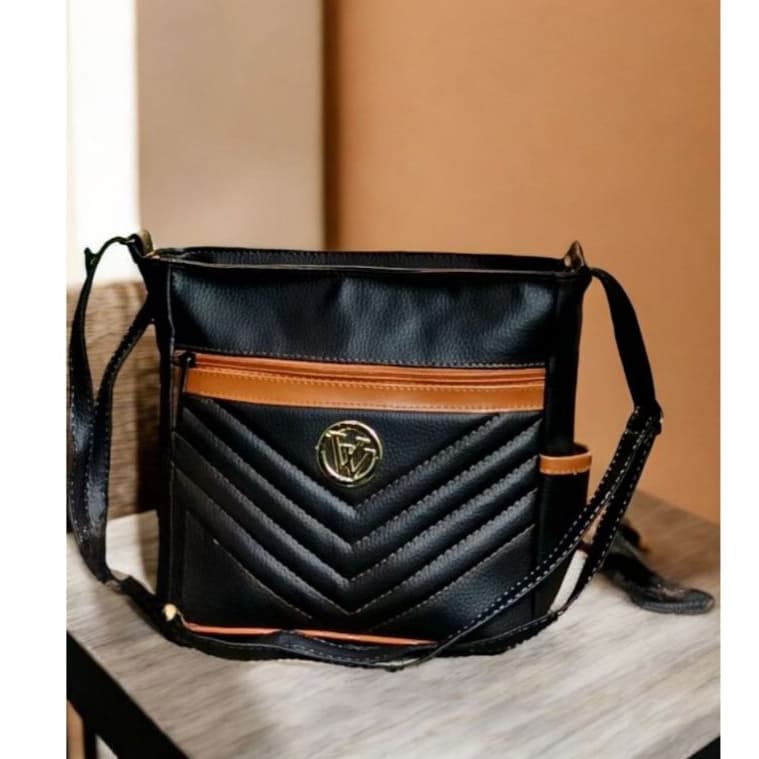 Bolsa Feminina Transversal Pequena com Detalhes Bolsa Casual Elegante Dia a Dia