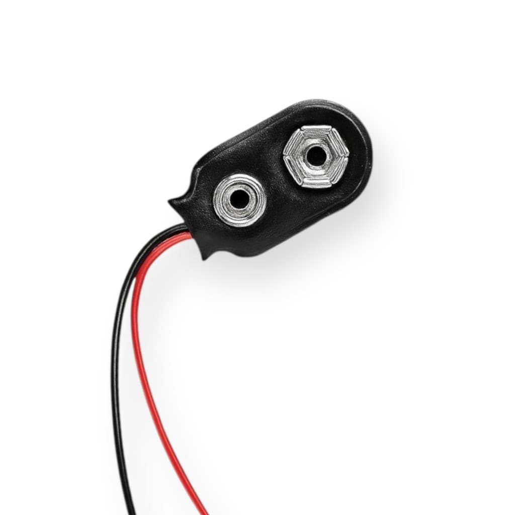 Clip Conector para Bateria 9v com Rabicho