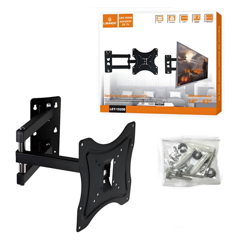 Suporte de parede retrátil para TV 17" - 42"