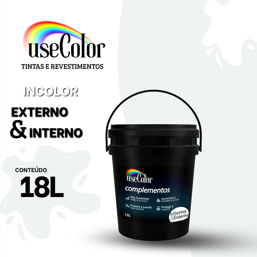 Fundo Preparador 18L Incolor Premium Interno e Externo Preparação de Superfícies Uniformiza Super Proteção