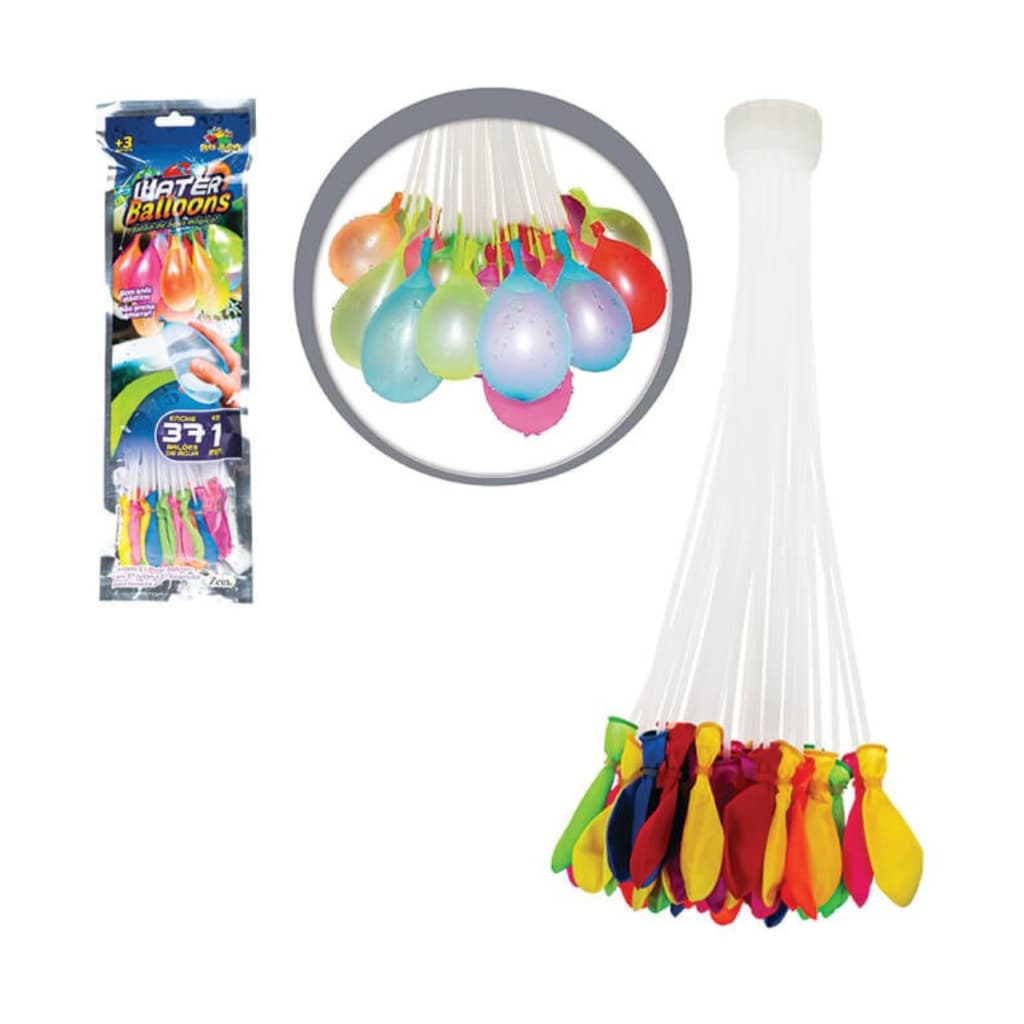 Kit Balão De Água Guerra De Bexiga (37-111) - Bexigas Splash Ball Enche Rapido Brincadeira no Brasil