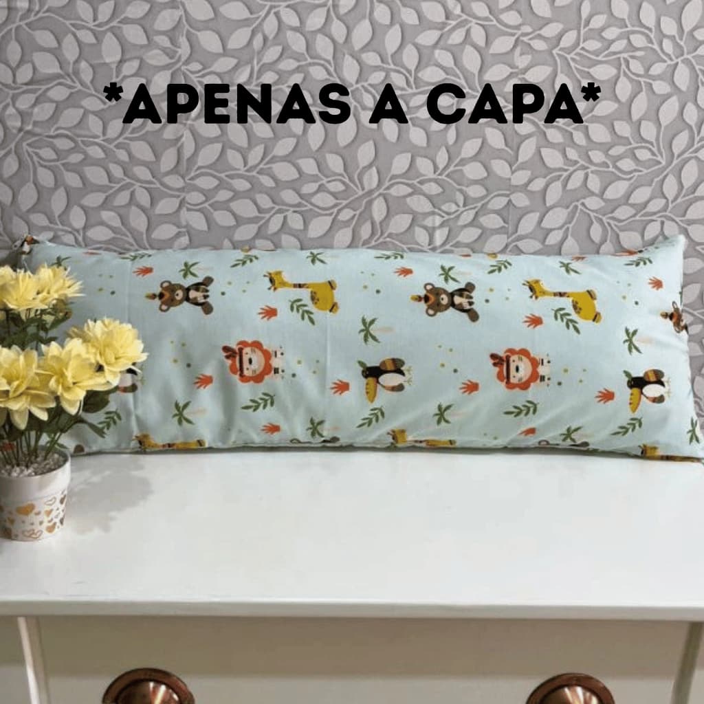 Capa Para Travesseiro De Corpo Xuxinho Xuxao Infantil Antialérgico Para Menina Menino