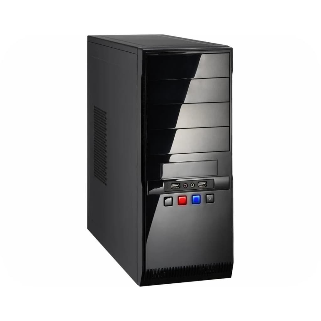 Gabinete Pixxo HT2D67PPB-Compatível com placas mãe ATX/Micro ATX