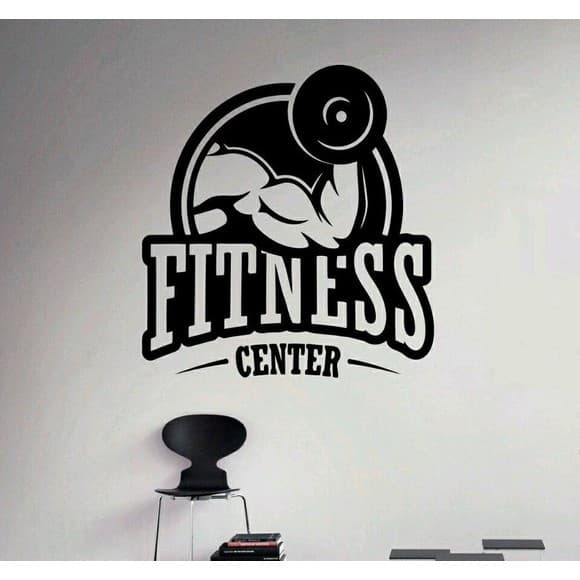 Adesivo Decorativoe Fitness Academia