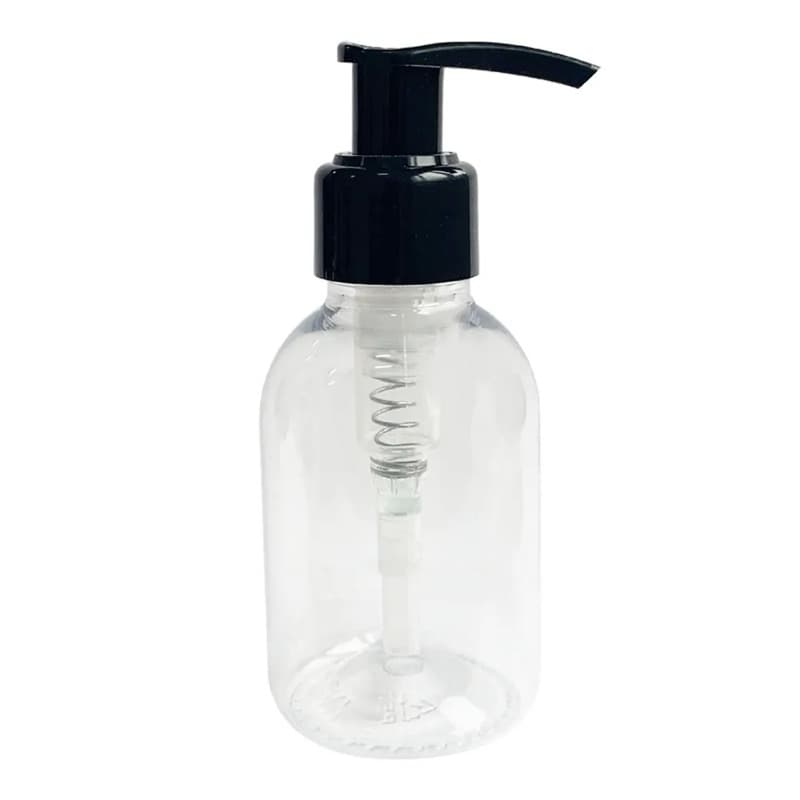 Frasco Pet Cristal 150 Ml Kit 10- Pump Preto
