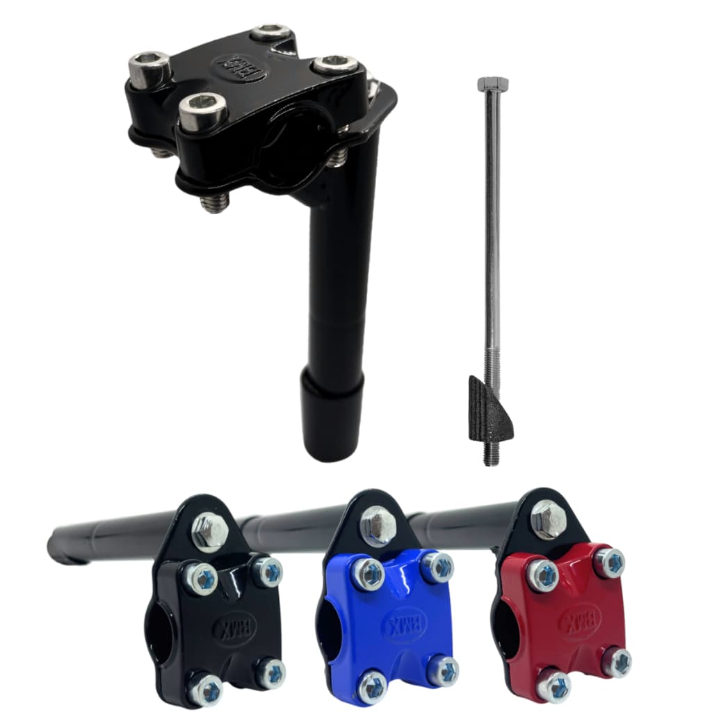 Mesa Suporte Guidão Expander 21.1mm Alumínio Reforçado 4 Parafusos Cross BMX MTB Aro 20 24 26