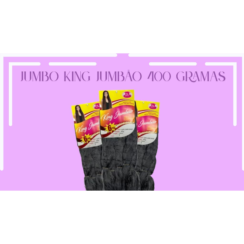 Cabelo Jumbo Estilo Entrelace Para Tranças 130cm 400 Gramas Cor 02Cabelo Jumbo Estilo Entrelace Para Tranças 130cm 400 G