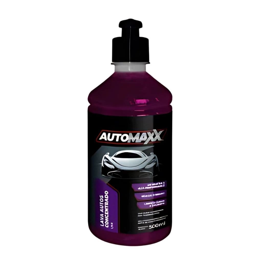 Lava Autos Concentrado Limpeza Uva Brilho 500ml Automaxx