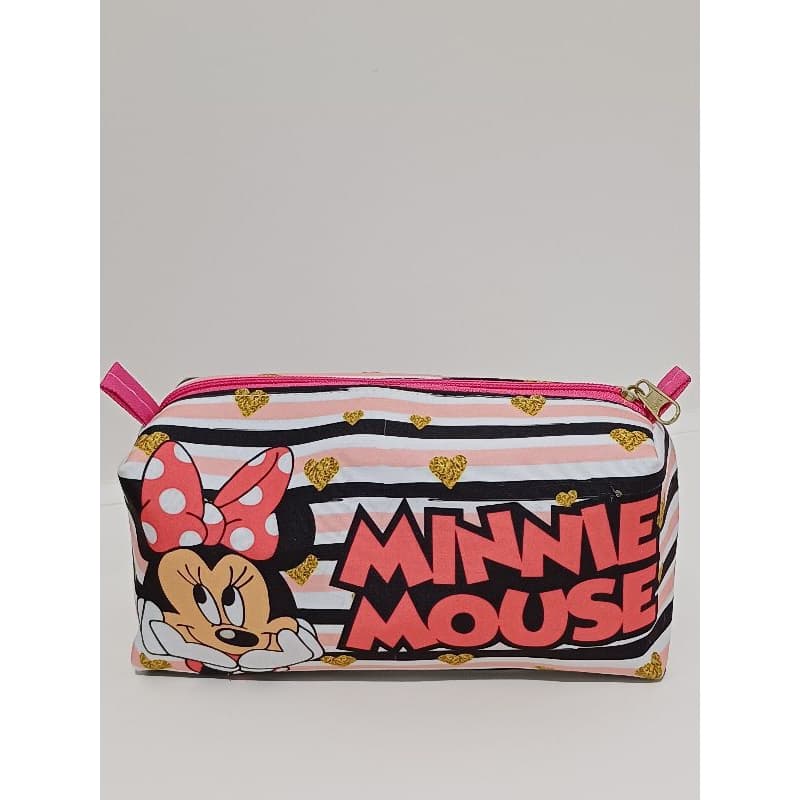Estojo Necesser Multiuso Organizador Personagens Minnie