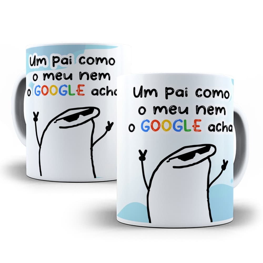 Caneca personalizada dia dos pais flork meme