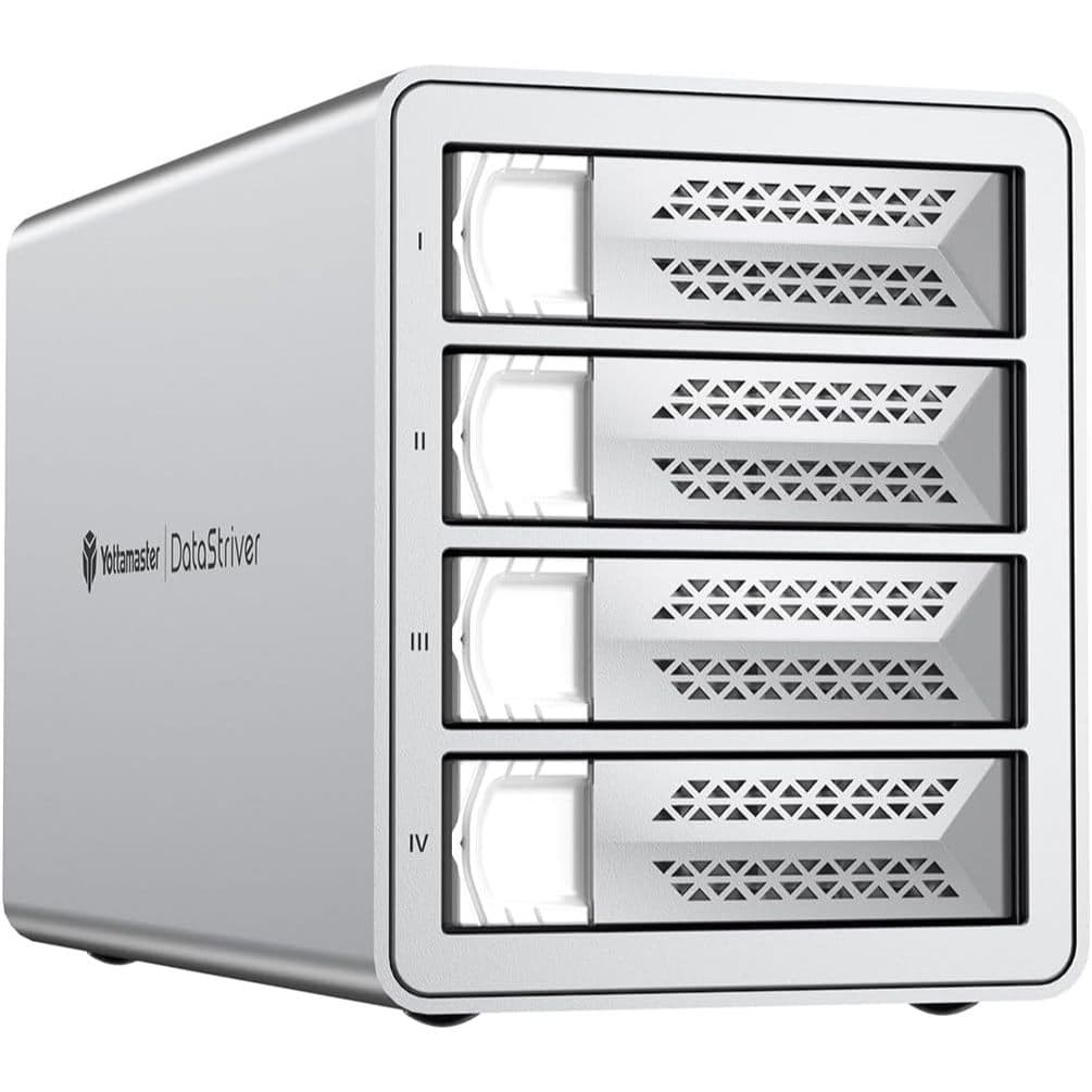 HD Storage 4 Baias HD SATA/SSD 2.5" e 3.5" - USB-C 3.2 Gen2 10Gbps