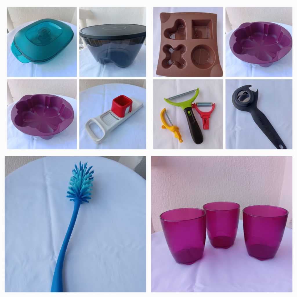 Tupperware Usada - Variedades De Produtos Usados E Seminovos Mostruário ( Ler Descrição )