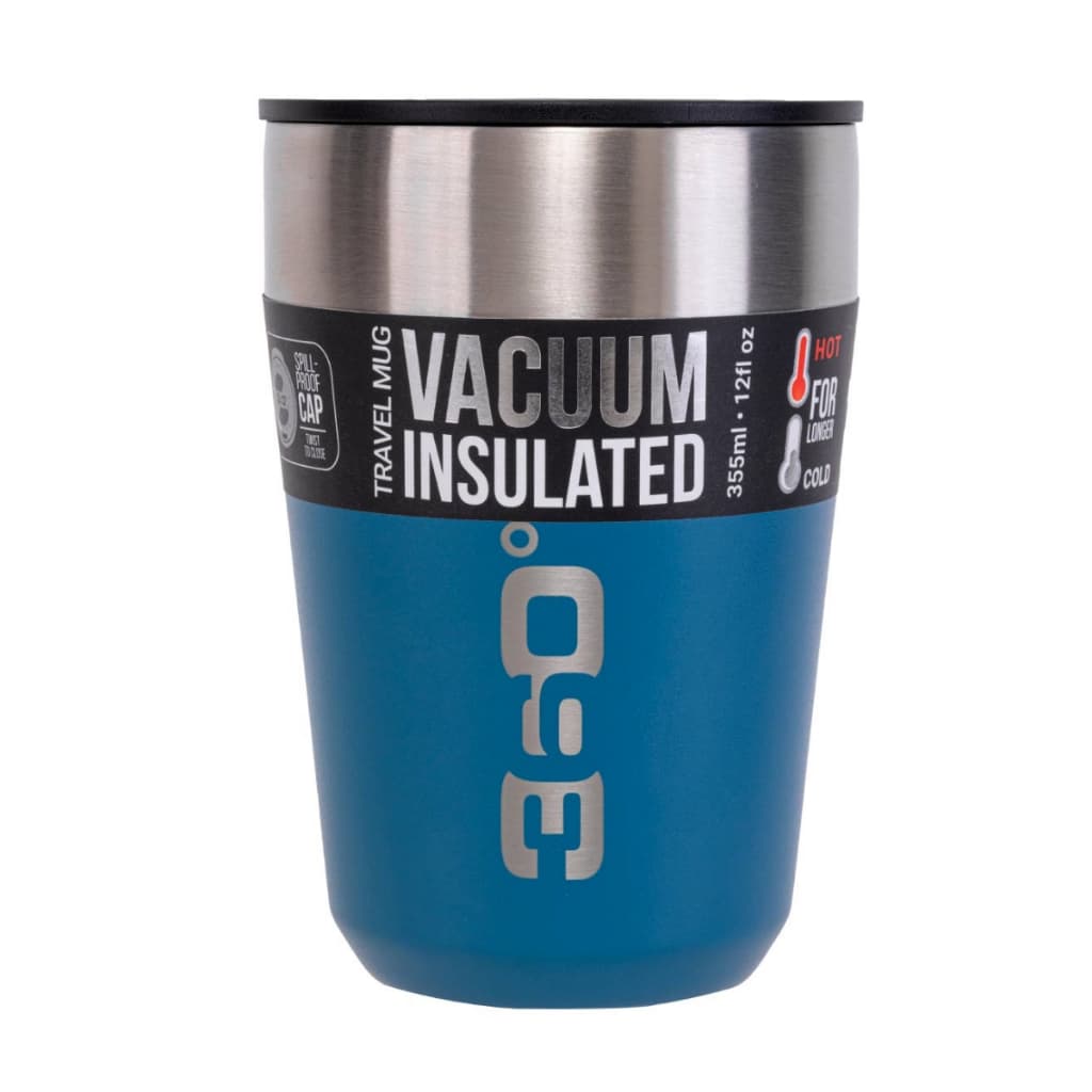 Copo Térmico 360 Degrees Travel Mug 355ml Inoxidável - Cores
