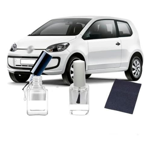 Tinta Tira Risco Automotivo Cor Carro Vw Gol 2010 2011 2012 2013 2014 2015...2020  Branco Cristal
