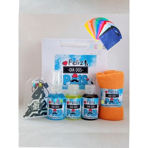 10 kit Lembrancinha Dia dos Pais Auto Brinde Personalizado Presente Mimo Corporativo homem