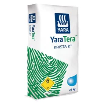 Fertilizante Nitrato De Potássio Krista K Yara - Saco De 25 Kg