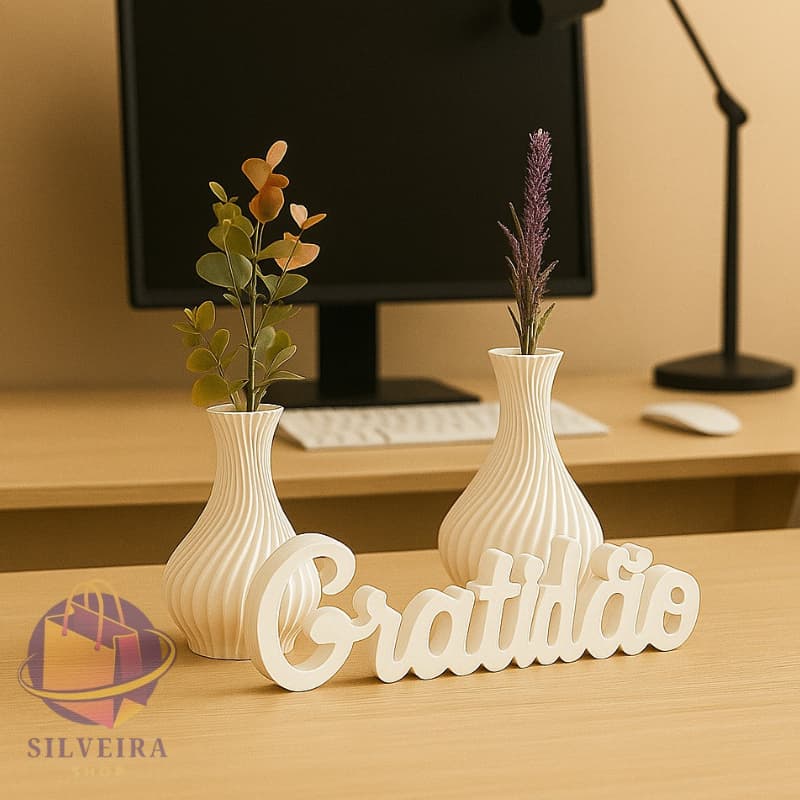Gratidão Enfeite Decoração para Sala Mesa