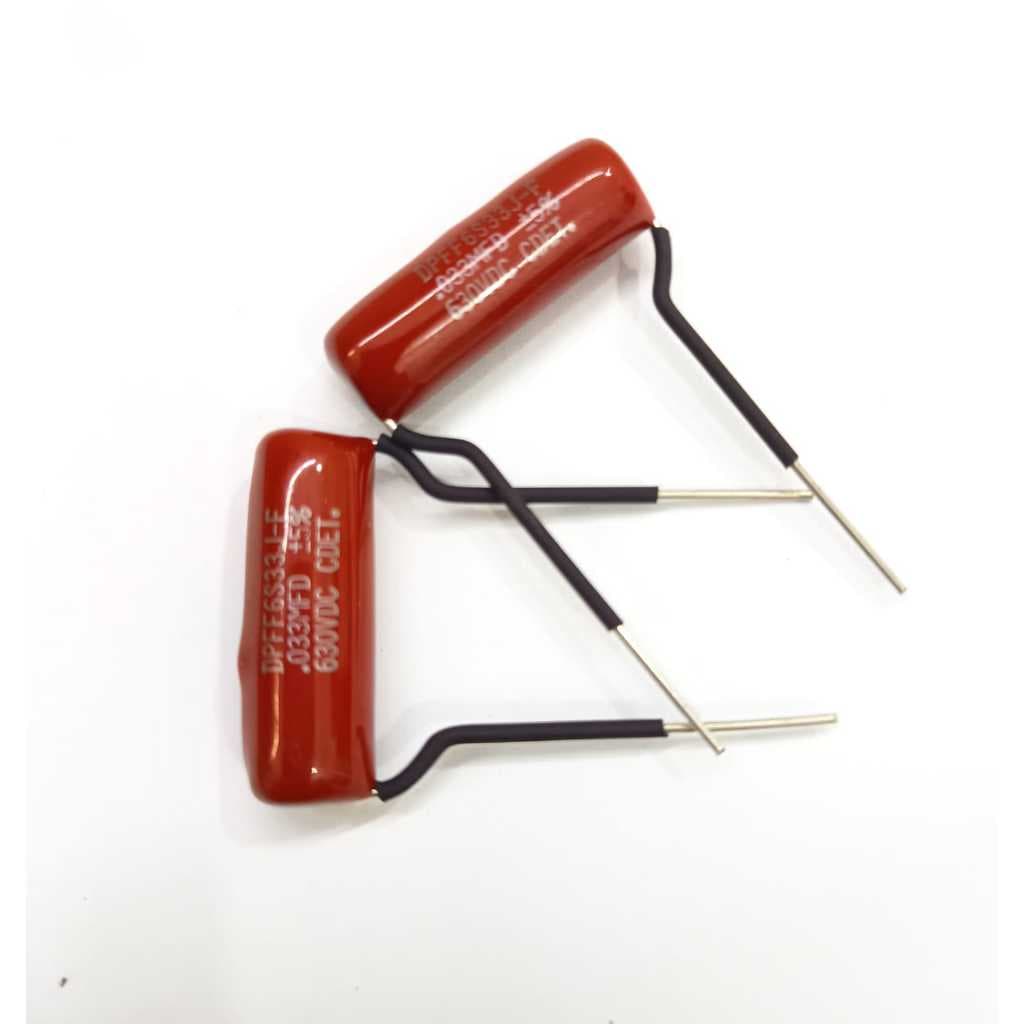 Capacitor Polipropileno Cornell Dubilier USA 0.033uf Teles  Strato Les Paul SG P90  Leia a descrição