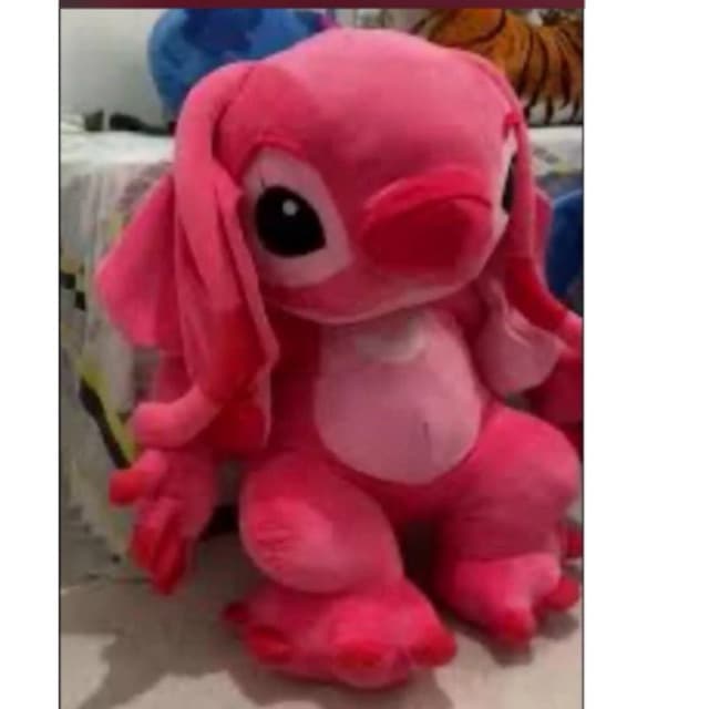 Pelúcia Angel Lilo E Stitch 90cm Antialérgica E Super Fofa
