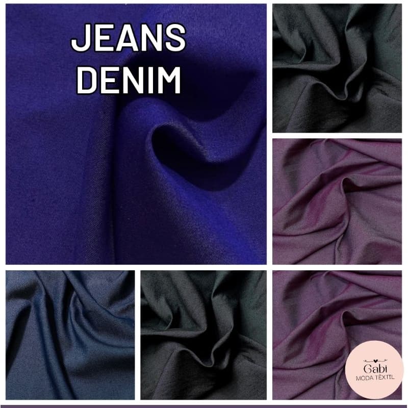 Tecido Jeans Denim (3m x 1,50m)