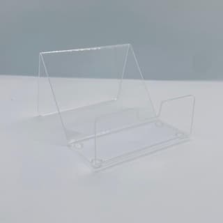 Porta Cartão de Visitas em Acrílico Cristal 2mm