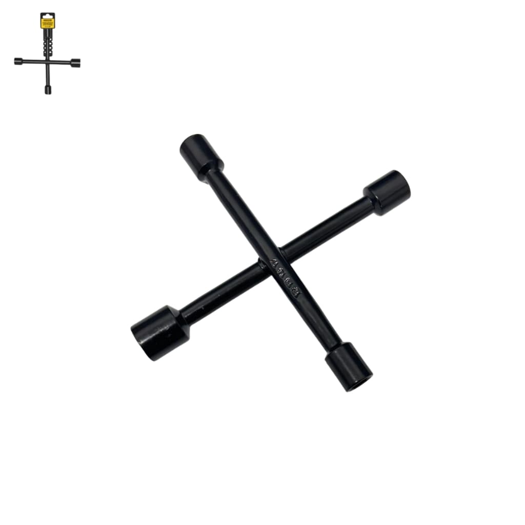 Chave De Roda Cruzeta Sextavado 4 Bocas 12/13/14/17MM Premium