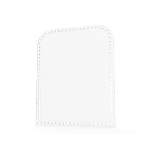 BASE DE CROCHÊ PARA MOCHILA 22,7X18 CM - CRISTAL