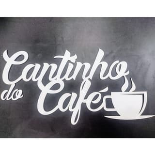 Cantinho do Café Acrilico Branco