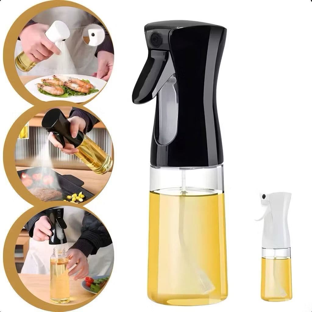 Spray Borrifador 180ML Multifuncional Azeite água Óleo Vinagre Pulverizador Galheteiro de Vidro