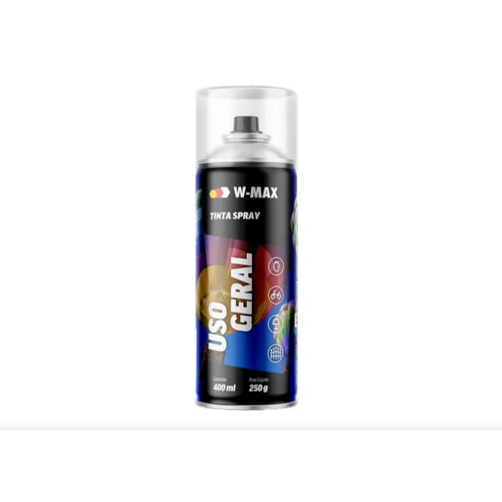 Tinta Spray Metálica 400ml - W-Max
