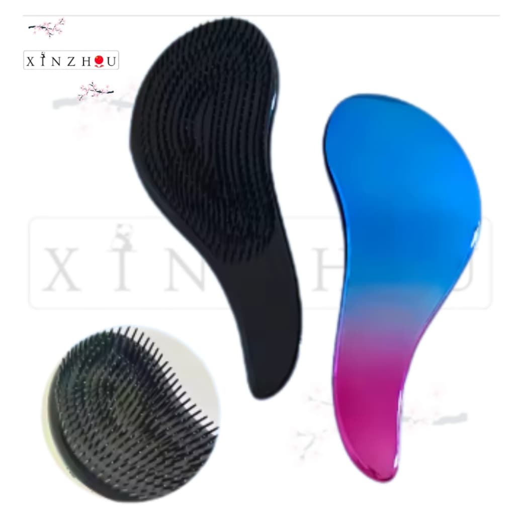3 Escova Mágica P/ Pentear Cabelo Desembaraçadora