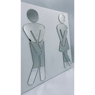 ACRÍLICO ESPELHADO PARA BANHEIRO