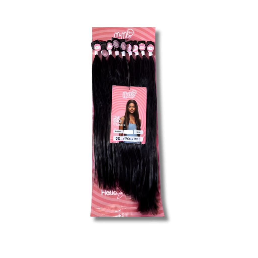 Cabelo Bio Fibra Hello Hair Brilliant 320gr- Unidade