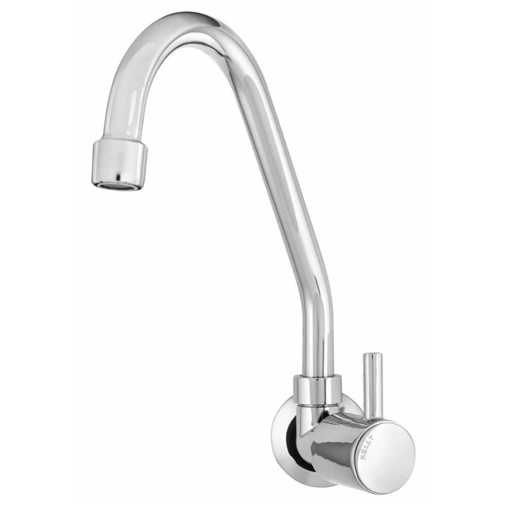 Torneira Cozinha Parede Bica Movel 1/4'' Volta Kelly Metais