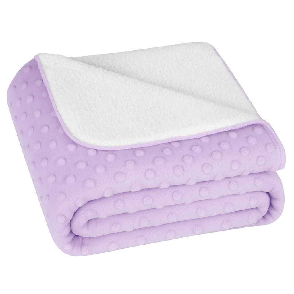 Cobertor de Bebê Infantil Dupla Face Manta de Bebê Fleece Pipoca Enxoval