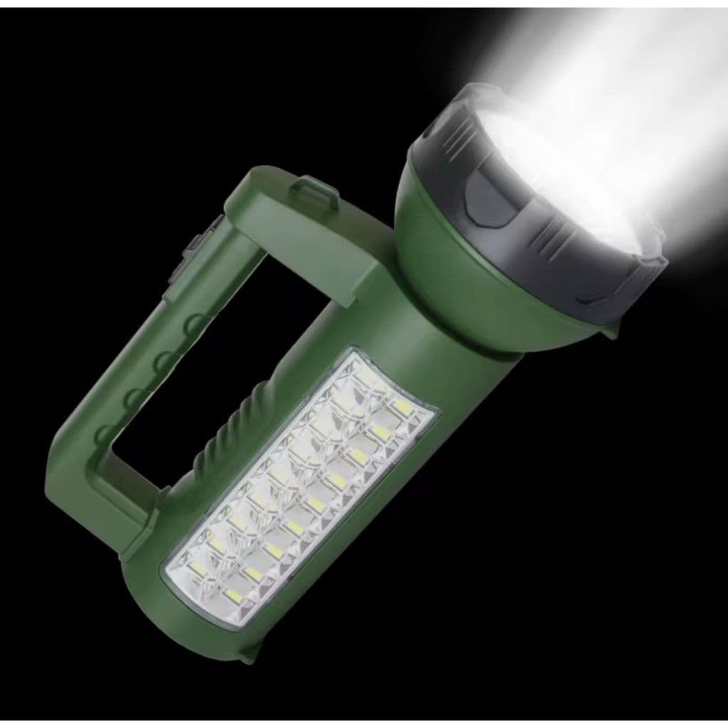 LANTERNA REGARREGAVEL LED HOLOFOTE 50W BRILHO EXTRAORDINARIO DP-7325