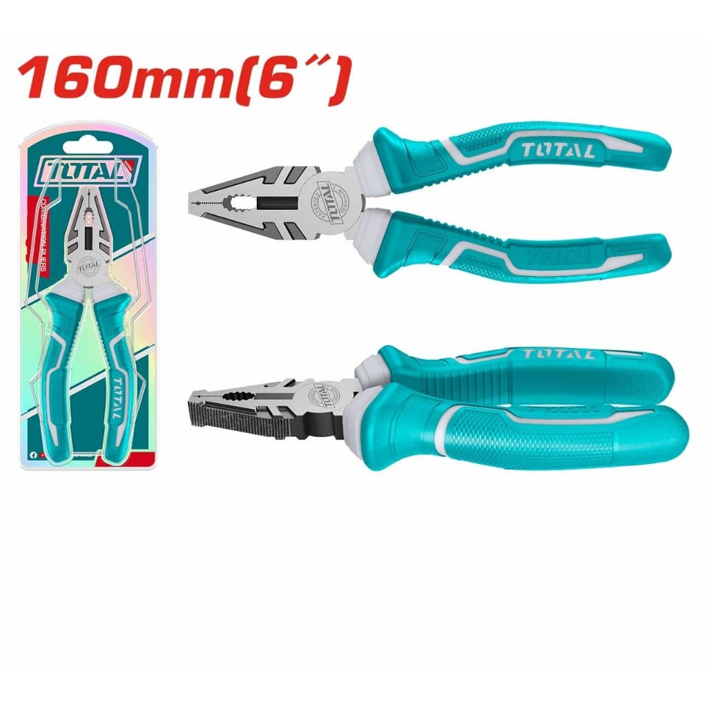 ALICATE UNIVERSAL 6" (160 mm) INDUSTRIAL -  TOTAL TOOLS