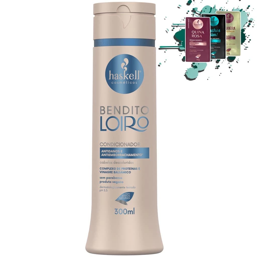 Condicionador Bendito Loiro 300ml Haskell