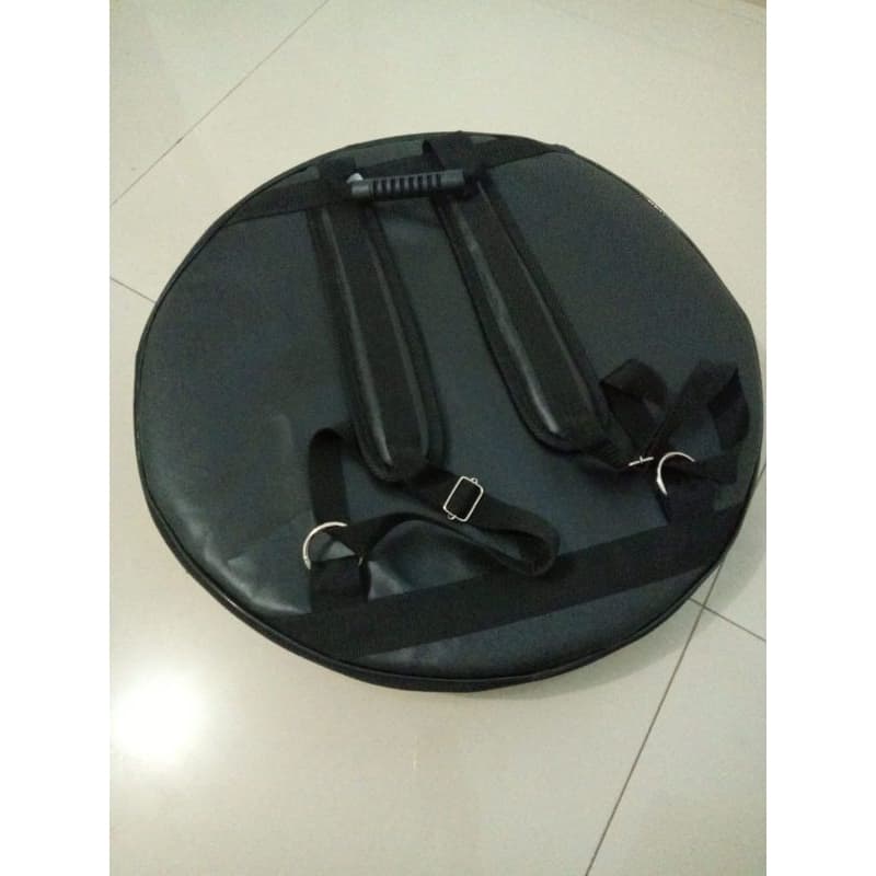 Semi case prato bateria 3 divisórias 24/20/18 Courotop com pelúcia
