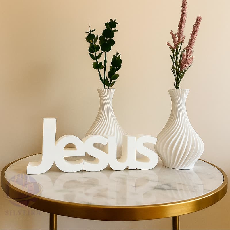 Enfeite Jesus Decoração para Sala Mesa