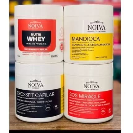 Kit de Máscaras Noiva Extreme – Tratamento Capilar Intenso