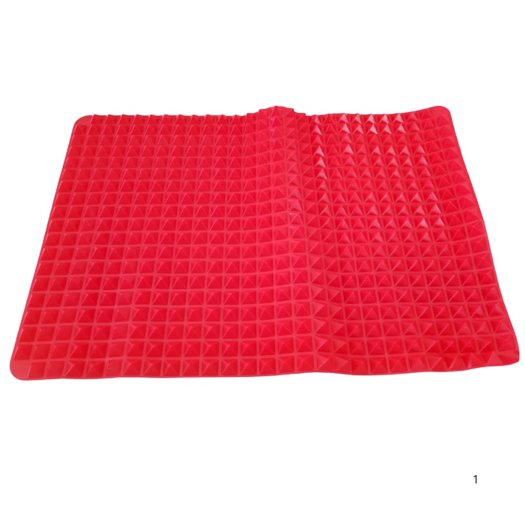 Tapete de Silicone para Forno Cozinha Assar Reutilizável Antiaderente 40x30cm