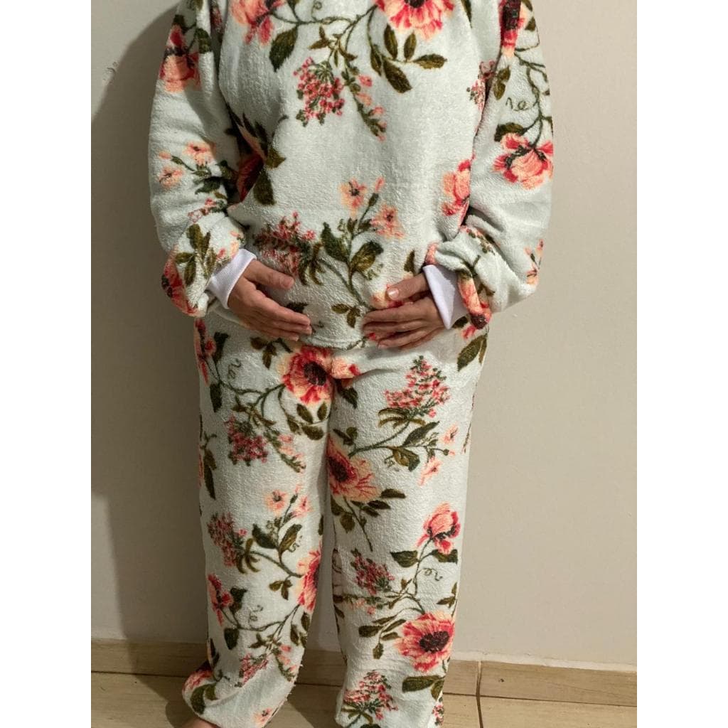 Pijama Adultos e Infantil de Fleece Estampado – Super Macio e Quentinho *ESTAMPAS VARIADAS*