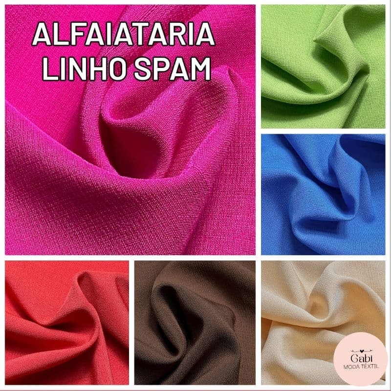 Tecido Alfaiataria Linho Spam (3m x 1,50m)