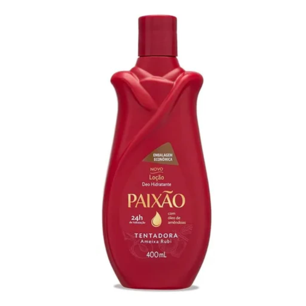 Paixão Hidratante Corporal Tentadora  com Óleo de Amêndoa 400ml