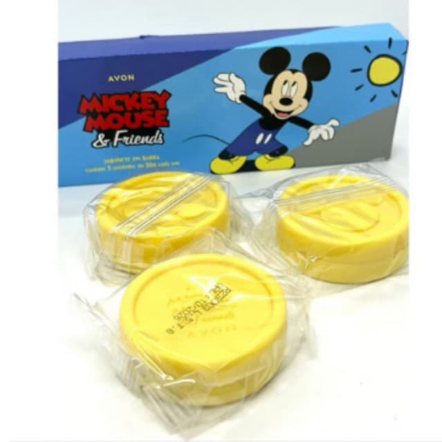 Caixa de sabonete Mickey mouse e Friends 50h
